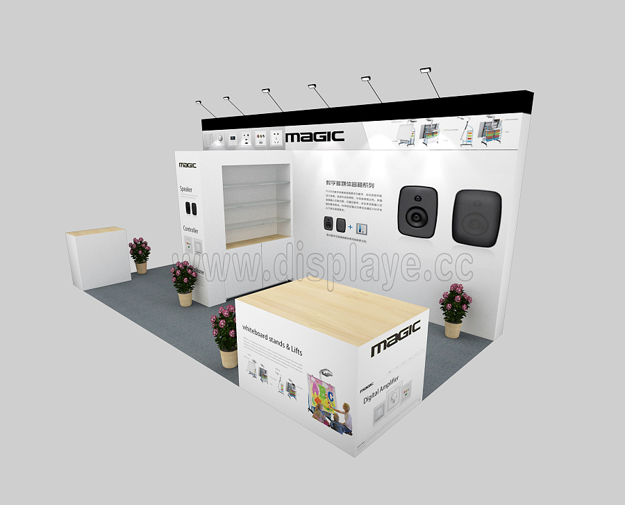 E33百變便攜展位 音響展中的空間魔術師